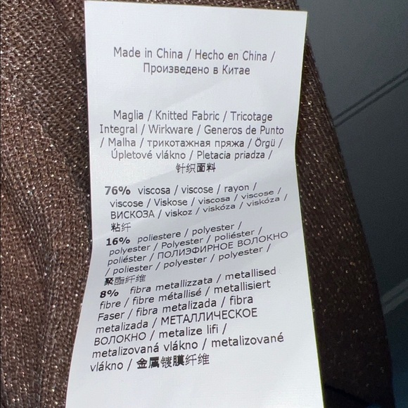 Marella Sport Shimmering Knit Top - Picture 6 of 8